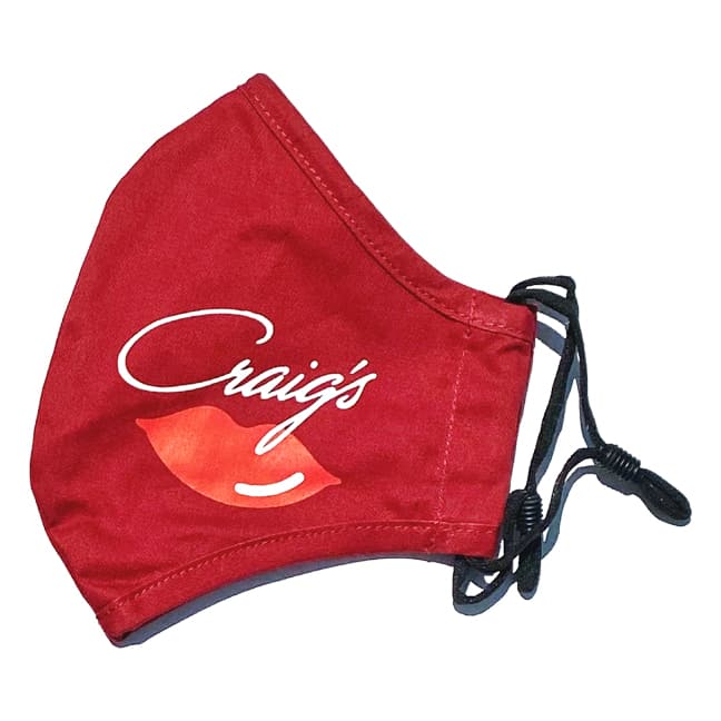 Craig's Lips Mask - Red